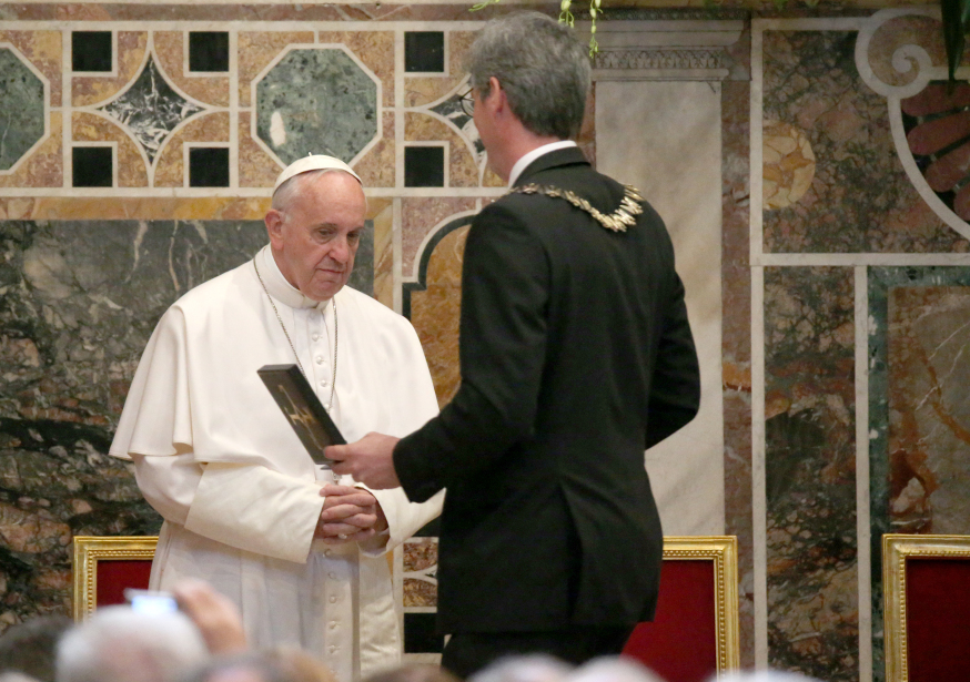 International Charlemagne Prize of Aachen to Pope Francis
