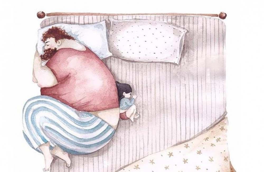 Estos 14 dibujos explican la relación padre-hija. ¡La número 8 te hará  llorar! | Revista Mira